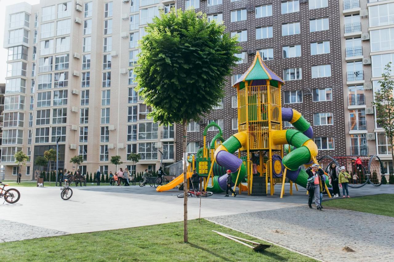Vodogray Luxury Apartments With Underground Parking Елітний Житловий Комплекс แชร์นิฟซี ภายนอก รูปภาพ